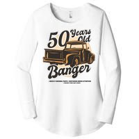 50 Years Old Banger Funny Birthday Women's Perfect Tri Tunic Long Sleeve Shirt