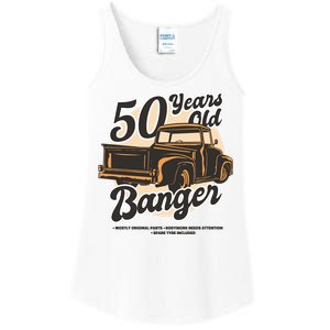 50 Years Old Banger Funny Birthday Ladies Essential Tank