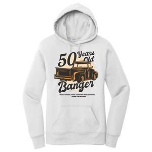 50 Years Old Banger Funny Birthday Women's Pullover Hoodie