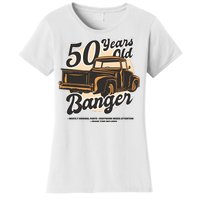 50 Years Old Banger Funny Birthday Women's T-Shirt