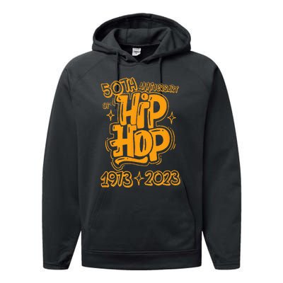 50 Years Old 50th Anniversary Of Hip Hop Graffiti Hip Hop Performance Fleece Hoodie