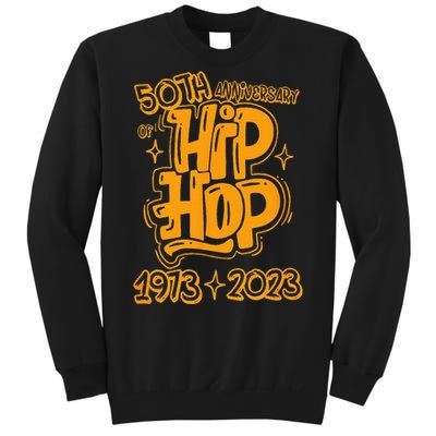 50 Years Old 50th Anniversary Of Hip Hop Graffiti Hip Hop Sweatshirt