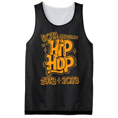 50 Years Old 50th Anniversary Of Hip Hop Graffiti Hip Hop Mesh Reversible Basketball Jersey Tank