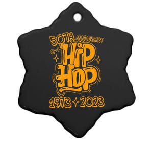 50 Years Old 50th Anniversary Of Hip Hop Graffiti Hip Hop Ceramic Star Ornament