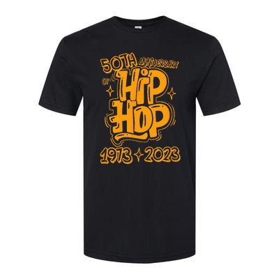 50 Years Old 50th Anniversary Of Hip Hop Graffiti Hip Hop Softstyle CVC T-Shirt