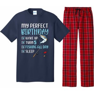 5 Year Old Fishing Birthday Party 5th Boy Bday Five Pajama Set