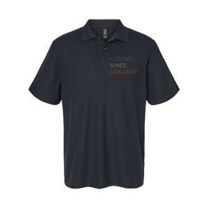 5 Years Old Legend Since January 2020 5th Birthday Gift Softstyle Adult Sport Polo