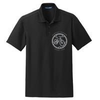 50 Year Old Mountain Biker Biking Cycling 1972 50th Birthday Dry Zone Grid Polo