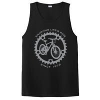 50 Year Old Mountain Biker Biking Cycling 1972 50th Birthday PosiCharge Competitor Tank