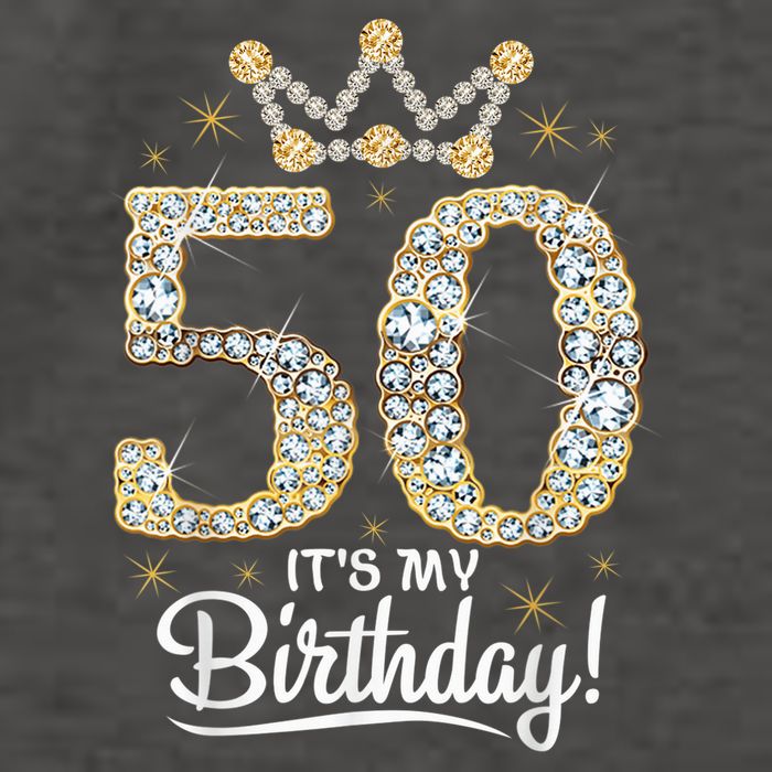 50 years old It's my Birthday Wo 50th Birthday Vector Backpack