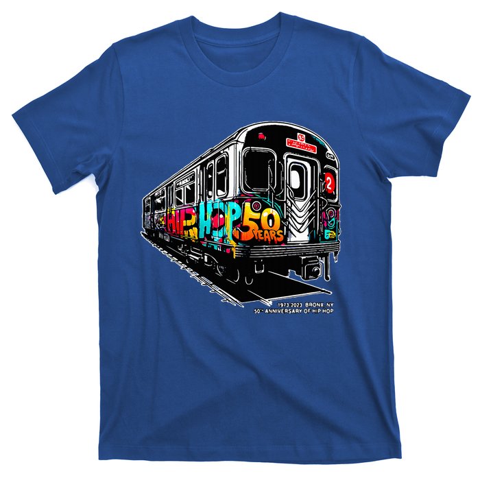 50 Years of HipHop Bronx Subway Graffiti 50th Anniversary T-Shirt