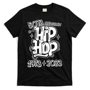 50 Years Old 50th Anniversary Of Hip Hop Graffiti Hip Hop T-Shirt