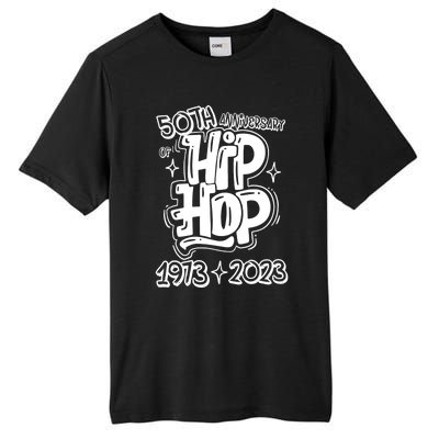 50 Years Old 50th Anniversary Of Hip Hop Graffiti Hip Hop Tall Fusion ChromaSoft Performance T-Shirt