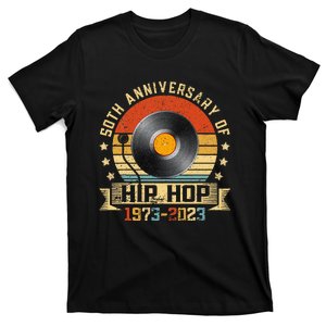 50 Years Of Hip Hop 50th Anniversary Retro Graffiti T-Shirt