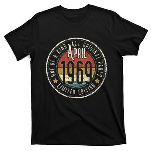 54 Year Old April 1969 Limited Edition 54th Birthday T-Shirt