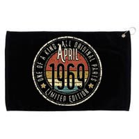 54 Year Old April 1969 Limited Edition 54th Birthday Grommeted Golf Towel