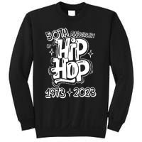 50 Years Old 50th Anniversary Of Hip Hop Graffiti Hip Hop Sweatshirt