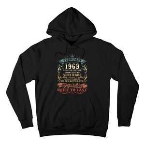 54 Year Old Awesome Since February 1969 54th Birthday Gift Hoodie