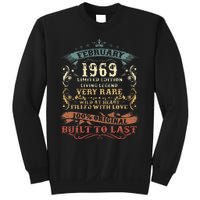 54 Year Old Awesome Since February 1969 54th Birthday Gift Sweatshirt