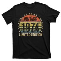 50 Year Old Gifts Vintage 1974 Limited Edition 50th Birthday T-Shirt