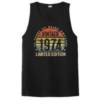 50 Year Old Gifts Vintage 1974 Limited Edition 50th Birthday PosiCharge Competitor Tank