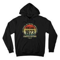 50 Year Old Vintage 1973 Limited Edition 50th Birthday Gift Ideas Tall Hoodie