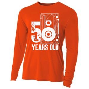 50 Years Old Outfit 50th Birthday Cooling Performance Long Sleeve Crew