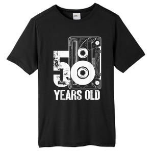 50 Years Old Outfit 50th Birthday Tall Fusion ChromaSoft Performance T-Shirt