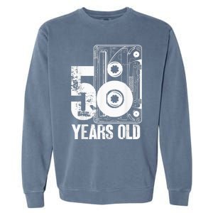 50 Years Old Outfit 50th Birthday Garment-Dyed Sweatshirt