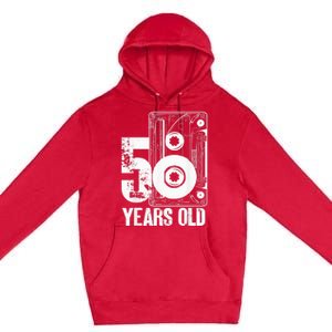 50 Years Old Outfit 50th Birthday Premium Pullover Hoodie