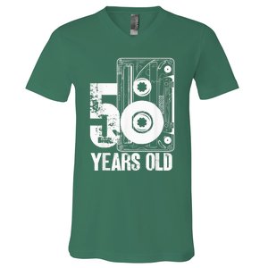 50 Years Old Outfit 50th Birthday V-Neck T-Shirt