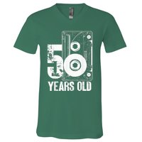 50 Years Old Outfit 50th Birthday V-Neck T-Shirt