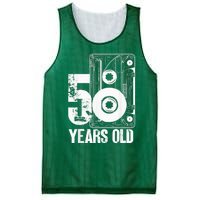 50 Years Old Outfit 50th Birthday Mesh Reversible Basketball Jersey Tank