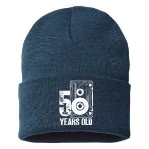 50 Years Old Outfit 50th Birthday Sustainable Knit Beanie