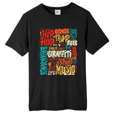 50 Years Old 50th Anniversary Of Hip Hop Graffiti Hip Hop Tall Fusion ChromaSoft Performance T-Shirt