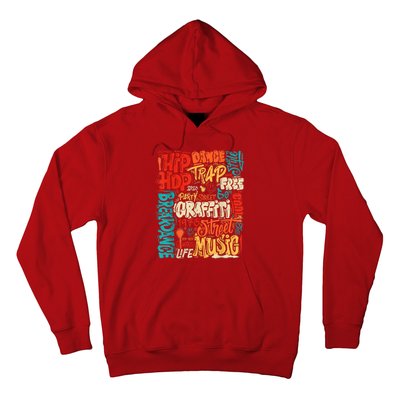 50 Years Old 50th Anniversary Of Hip Hop Graffiti Hip Hop Hoodie