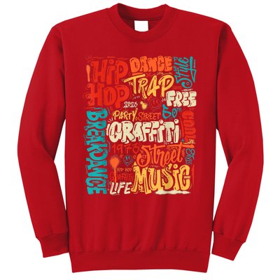 50 Years Old 50th Anniversary Of Hip Hop Graffiti Hip Hop Sweatshirt