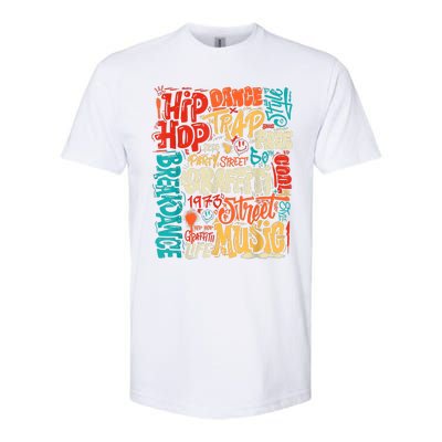 50 Years Old 50th Anniversary Of Hip Hop Graffiti Hip Hop Softstyle CVC T-Shirt