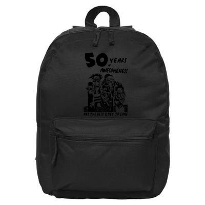 50 Years Of Awesomeness 16 in Basic Backpack