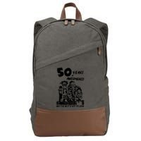 50 Years Of Awesomeness Cotton Canvas Backpack