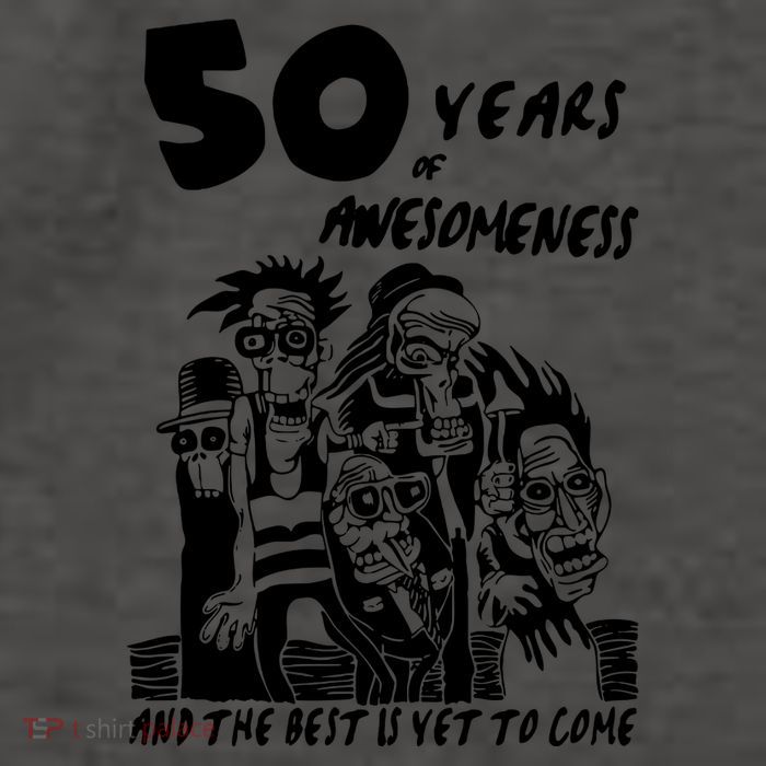 50 Years Of Awesomeness Vector Backpack