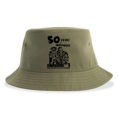 50 Years Of Awesomeness Sustainable Bucket Hat