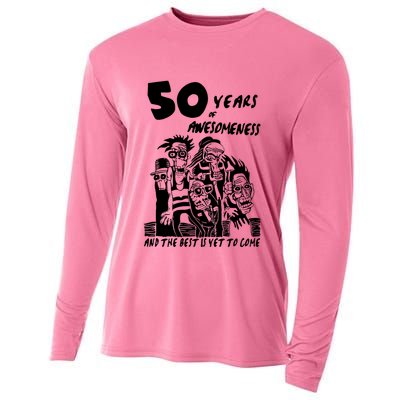 50 Years Of Awesomeness Cooling Performance Long Sleeve Crew