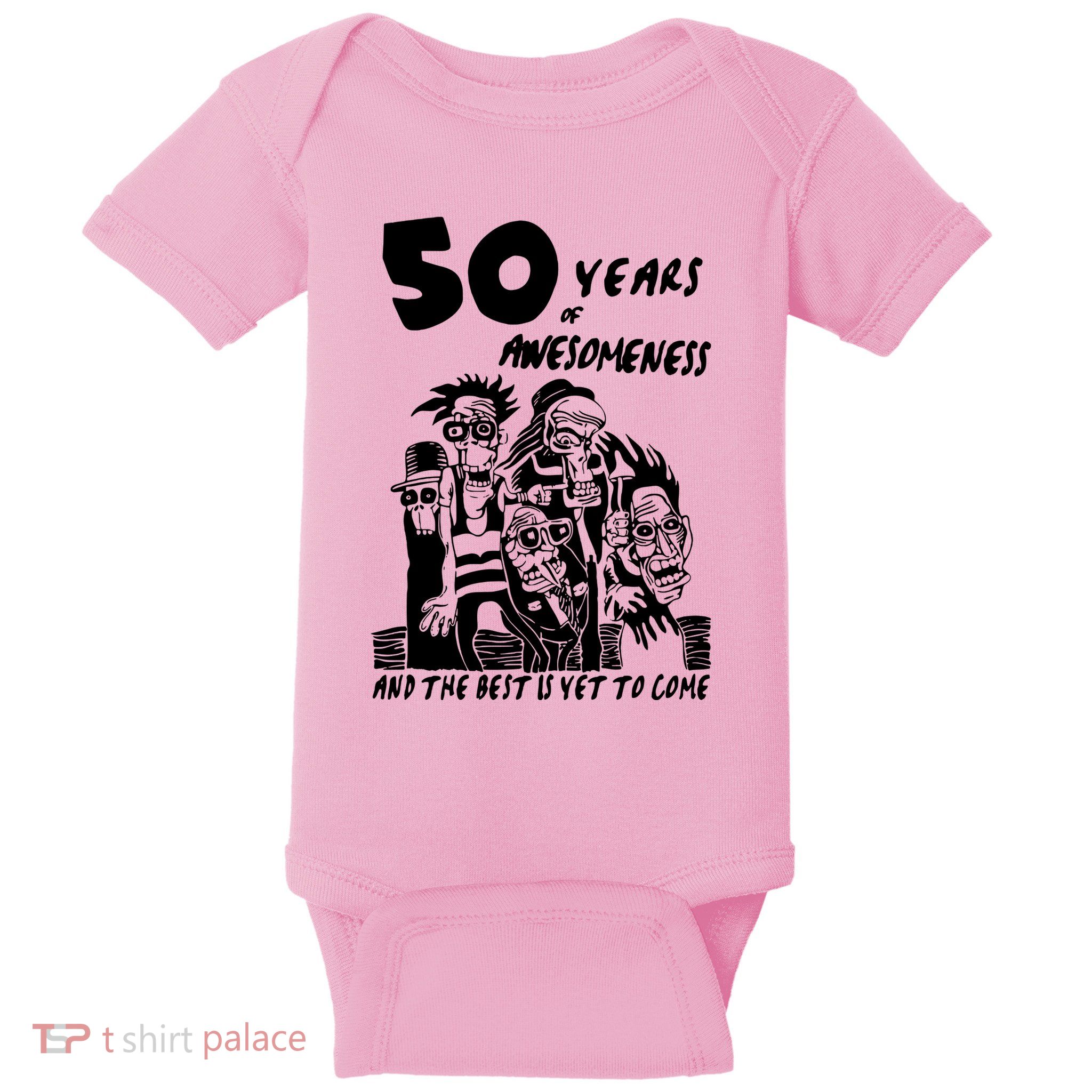 50 Years Of Awesomeness Baby Bodysuit