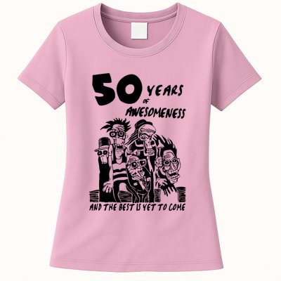 50 Years Of Awesomeness Womens T-Shirt