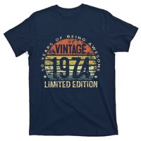 50 Year Old Gifts Vintage 1974 Limited Edition 50th Birthday T-Shirt