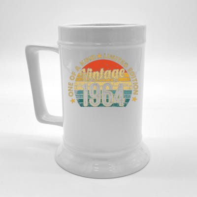 58 Years Old Vintage 1964 Limited Edition 58th Beer Stein