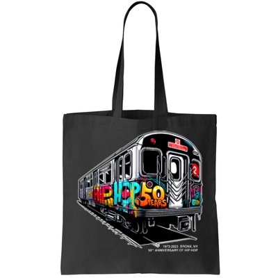 50 Years Of Hiphop Bronxsubway Graffiti 50th Anniversary Tote Bag