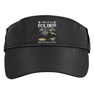 5 Year Old Soldier Camo Army Birthday Themed Military Family Adult Drive Performance Visor