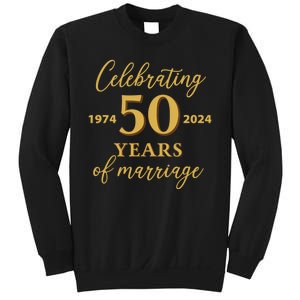 50 Years Of Marriage 1974 50th Wedding Anniversary Sweatshirt